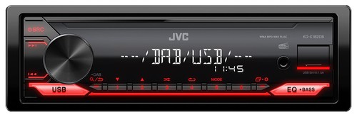 JVC MP3 DAB 1DIN AUX USB Autoradio für Nissan Micra, Note (ab 2013) - Bild 2 von 8