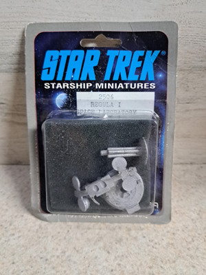 Star Trek Regula I Space Laboratory FASA 2506 Starship Miniatures  1988 New