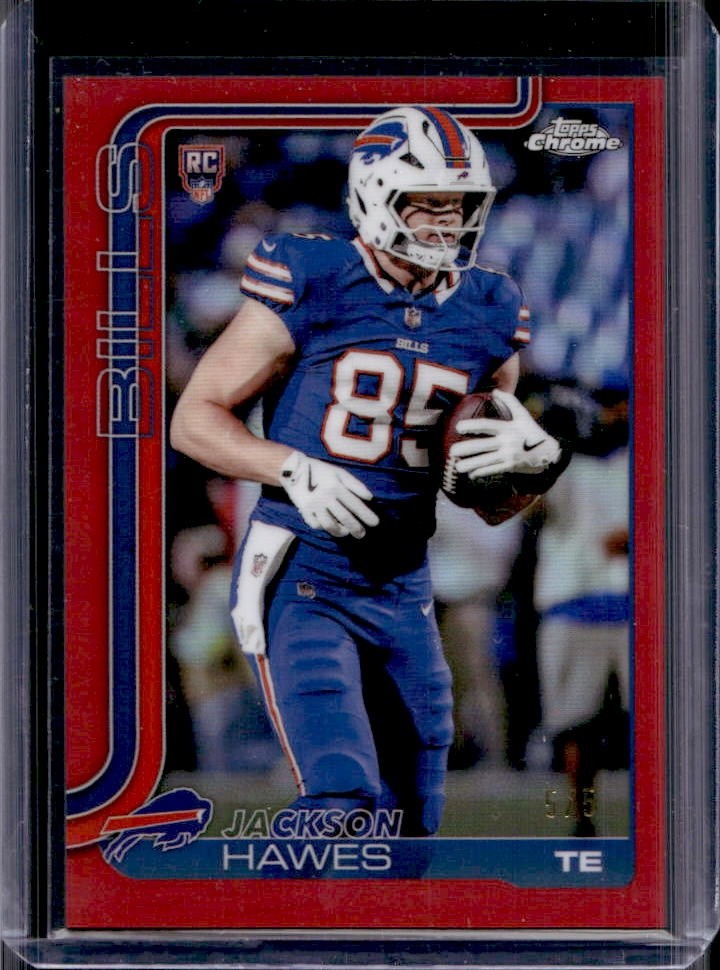 Jackson Hawes Topps Chrome #397 Red Refractor