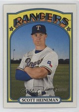 2021 Topps Heritage High Number SP Scott Heineman #450 qf6