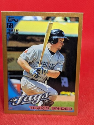 2010 TOPPS Wal-Mart Value Packs Copper #362 TRAVIS SNIDER /399