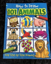 Top That Publishing How to Draw 101 Animals Step-by-Step Drawing Activity Book