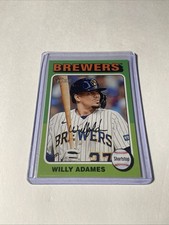 Willy Adames 2024 Topps Heritage #155 Brewers