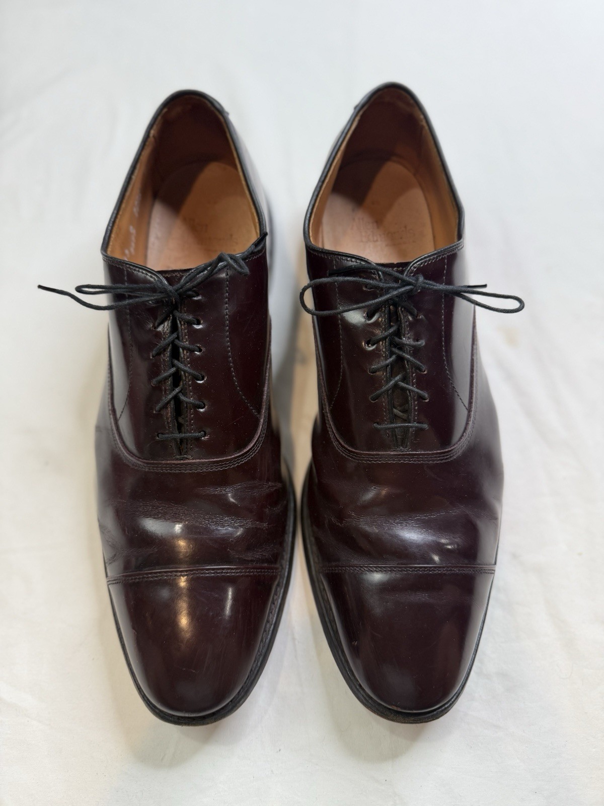 SAOLA Oxford Allen Edmonds "PARK AVENUE" CapToe 13 B Made in USA A050625