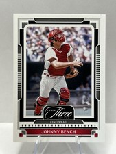 2025 Panini Three and Two - Johnny Bench  #16 /99