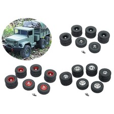 4 stücke 1:16 RC Gummi Reifen für WPL B16 B36 Crawler Auto Buggy Ersatz Teile
