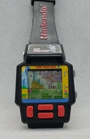 Vintage Super Mario World 1991 Nintendo Game Watch Tested w New Battery 389/390