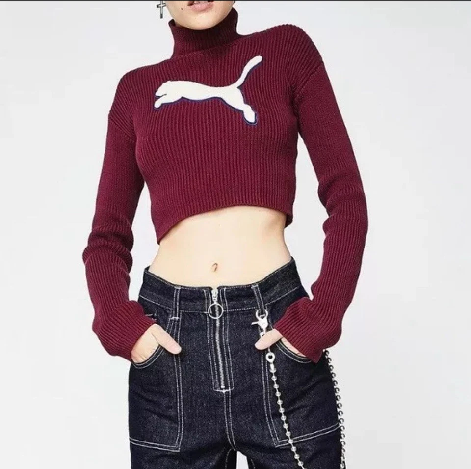 Fenty PUMA by Rihanna Jersey Manga Larga Cuello Tortuga M Foto 2 de 4