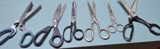 Vintage Pinking Shears for Sewing Crafting Mixed Variety Scissors lot