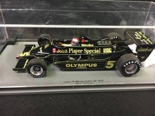 Opened Once for Photography Spark 1 18 Lotus 79 F1 1978 Dutch GP Winner 5 M. A