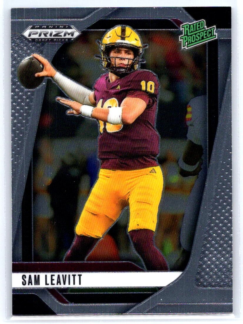 2025 Panini Prizm Draft Picks - Sam Leavitt #6 (RC)