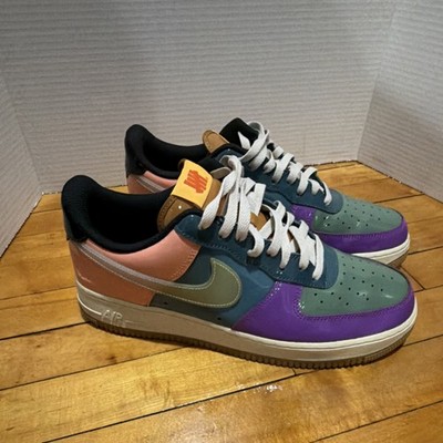 Undefeated x Nike Air Force 1 Low Celestine Blue Men s 11.5 Used No Box