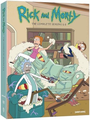 Rick and Morty: The Complete Seasons 1-5 (DVD) BRAND NEW!!! & SEALED!!!