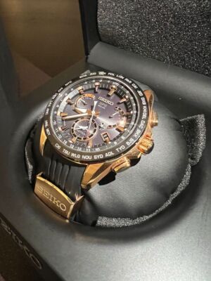 Seiko Astron SBXB055 Cal.8X82 Chronograph Day Date Solar Seiko Astron SBXB055 Cal.8X82 Chronograph Day Date Solar