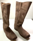 INDIAN WARS US UNION M1872 CAVALRY HORSE RIDING BROWN LEATHER BOOTS-SIZE 11
