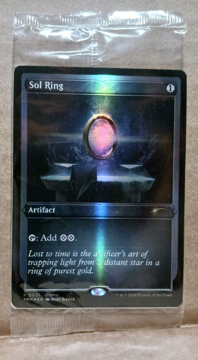 MTG Sol Ring Buy A Box Foil Promo Card Sealed New | eBay