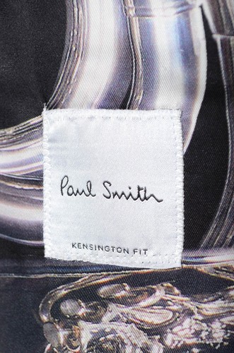 44R Slim-Fit Paul Smith Kensington Blue Check Super 140s Wool 2-Piece Suit 37x28 - Picture 9 of 12
