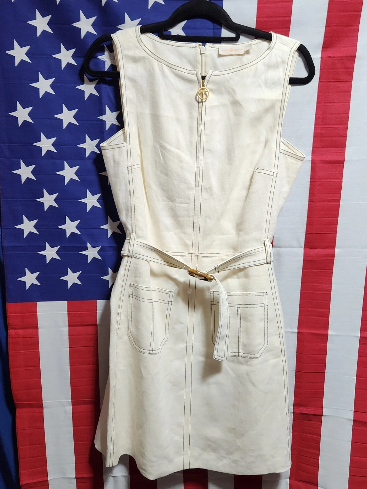 abito di lino tory burch 8