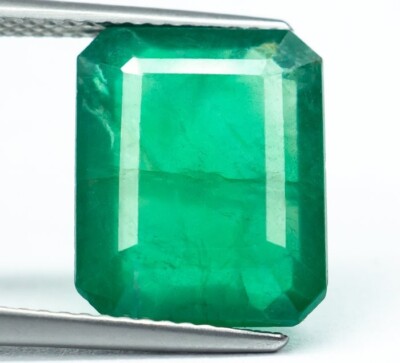 Natural Emerald 7.26 ct   IGI Certified   Zambia   Transparent   Investment Gem