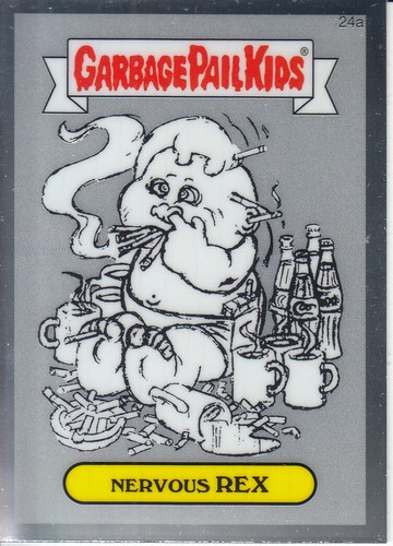 2013 GARBAGE PAIL ENFANTS CHROME 1ÈRE SÉRIE 1 CHOISISSEZ VOTRE CARTE *CRAYON* 1-41 A/B - Photo 93/160