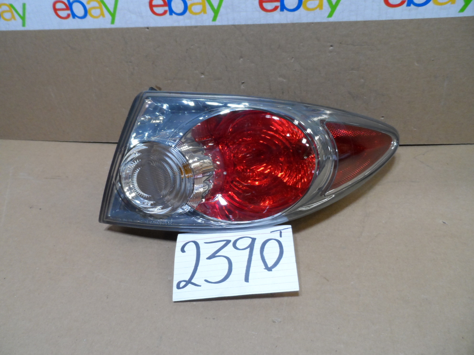 03 04 05 MAZDA 6 PASSENGER Side Tail Light Used Rear Lamp #2390-T