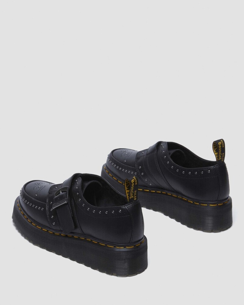 入手困難　新品　ドクターマーチン RAMSEY QUAD MONK 厚底 24㎝ Dr Martens Ramsey Quad Monk Shoes Black 32087001 | eBay