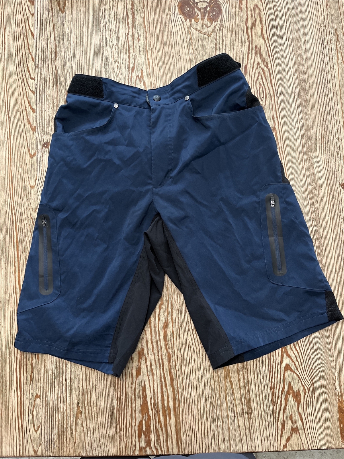 ZOIC Mountain Bike Cycling Shortsmens Small BLUEBMXPadded Liner