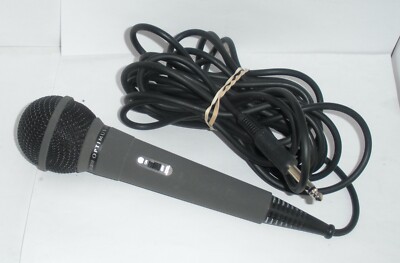 Optimus Unidirectional Dynamic Microphone Model 33-3018, 500 OHMs. TESTED