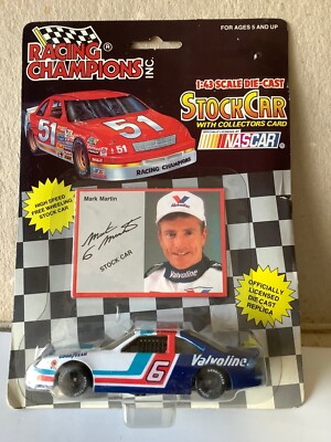 Die Cast Race Chamions 1:43 Nascar - Stock Car #6 Mark Martin (DG134-12R2/0)-2