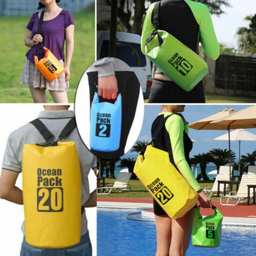 Zaino Impermeabile POPOYU 10L - Borsa Stagna Per Sport Acquatici E Outdoor