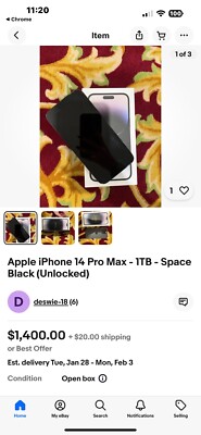iphone 14 pro max 1tb With TikTok