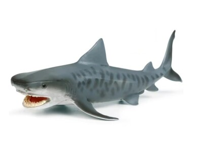 #ad #ad Tiger Shark Ocean Animal Toy PVC Action Figure Doll Kids Toys Party Gifts $10.78