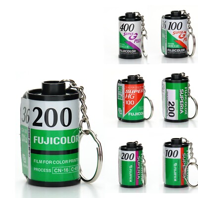 Fuji Film Schlüsselanhänger Keychain Filmrolle Superia Fujicolor Super G (A-865)