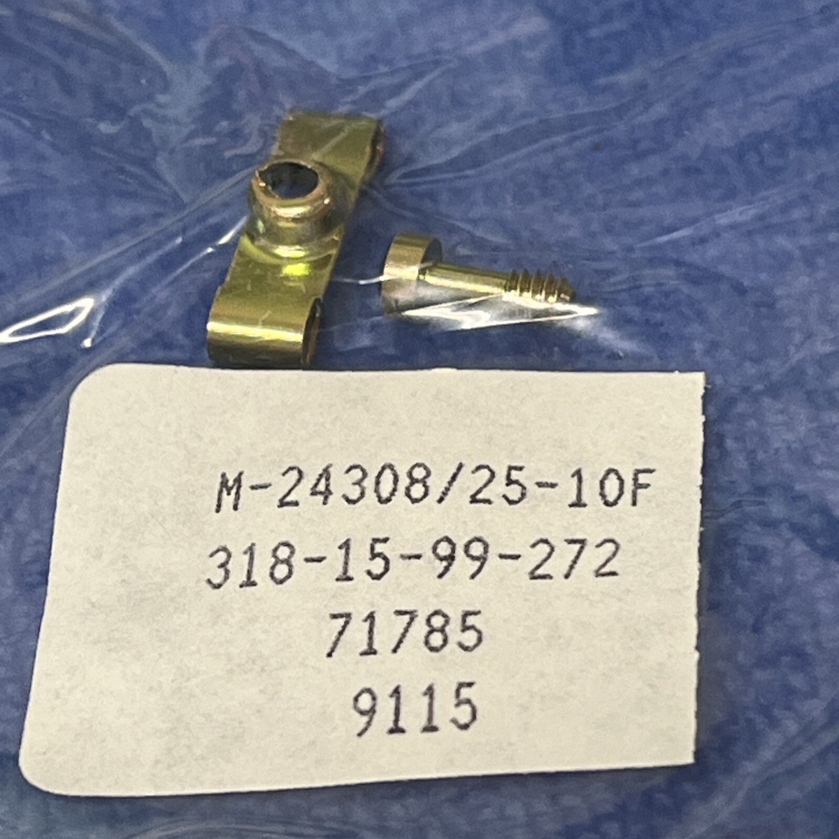 みー CINCH ~ M24308/25-10F ~ ELECTRICAL CONNECTOR RETAINER (LOT OF 10