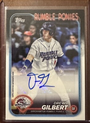 Drew Gilbert 2024 Topps Pro Debut Auto 