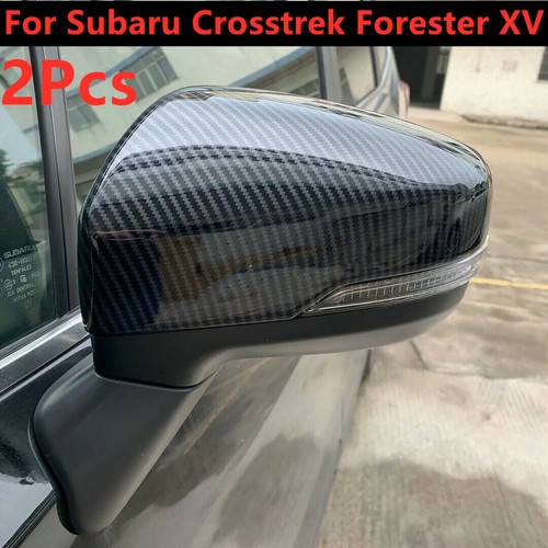 Compressive Tuning Carbon Fiber Mirror Caps | Subaru Impreza/Forester/Crosstrek (MRCAP-FCF-1N)