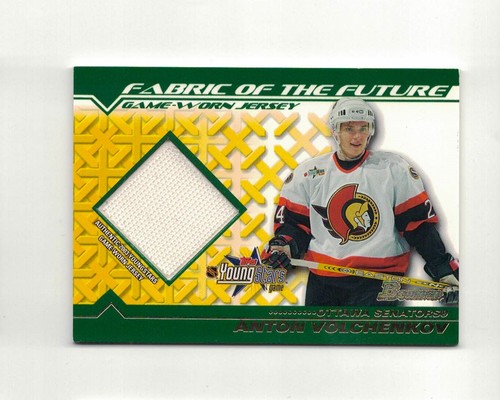 2002-03 Bowman Young Stars Fabric Of The Future Game Worn Jersey Insert Cards - Picture 12 of 51