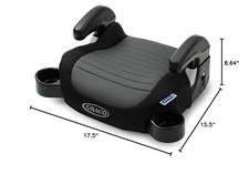Turbobooster 2.0 Backless Booster Car Seat, Denton