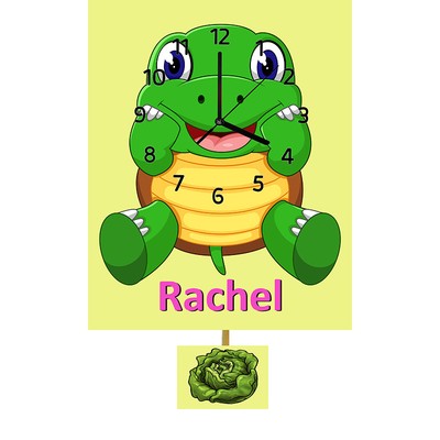 personalised children's pendulum clocks