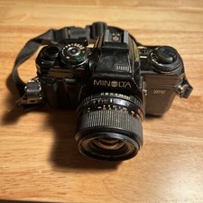 Vintage Minolta X-700 w/ Orig. MD Celtic 28mm Lens