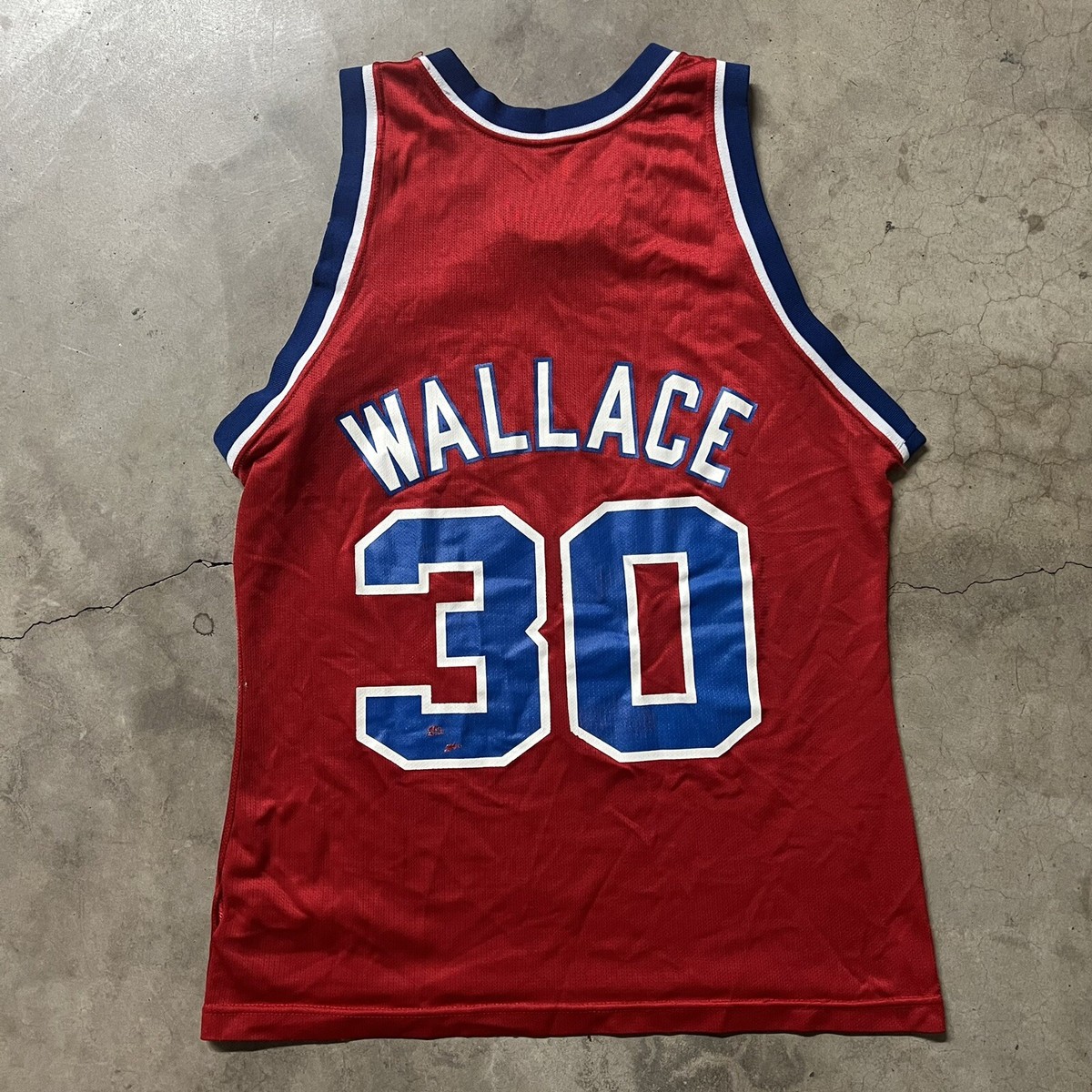 Vintage 90's Washington Bullets Rasheed Wallace Champion