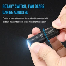 TrustFire MINI 220 Lumen Keychain Rechargeable EDC Flashlight Waterproof Torch