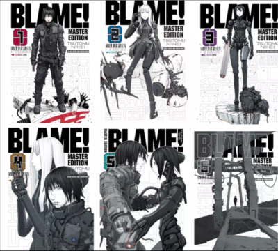 Blame! Master Edition by Tsutomu Nihei Manga Vol 1-6 English Full