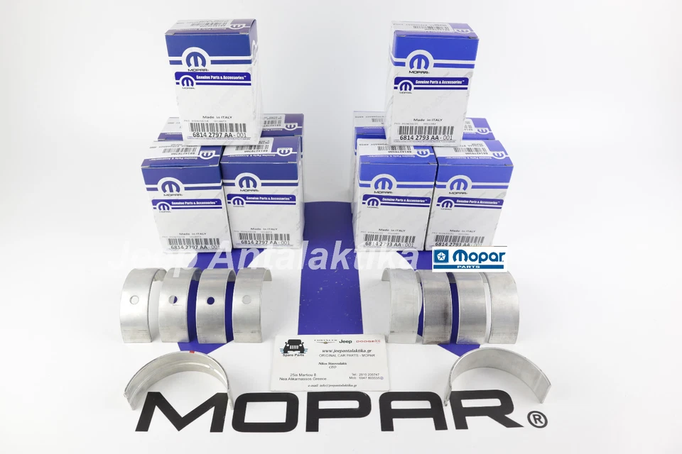 Main Bearing Kit Jeep Wrangler JK 2.8CRD 2007 - 2018 New Genuine Mopar - Image 4 of 4