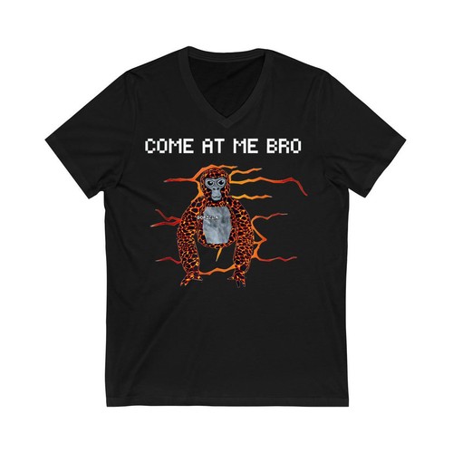 Come at me bro Gorilla Tag Monke VR Gamer Vintage T Shirt Men Women Kid Fashion - Picture 8 of 11