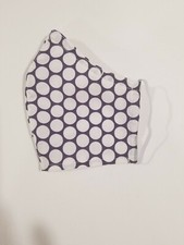 Handmade Washable Face Mask With Filter Pocket and Elastic For The Ears