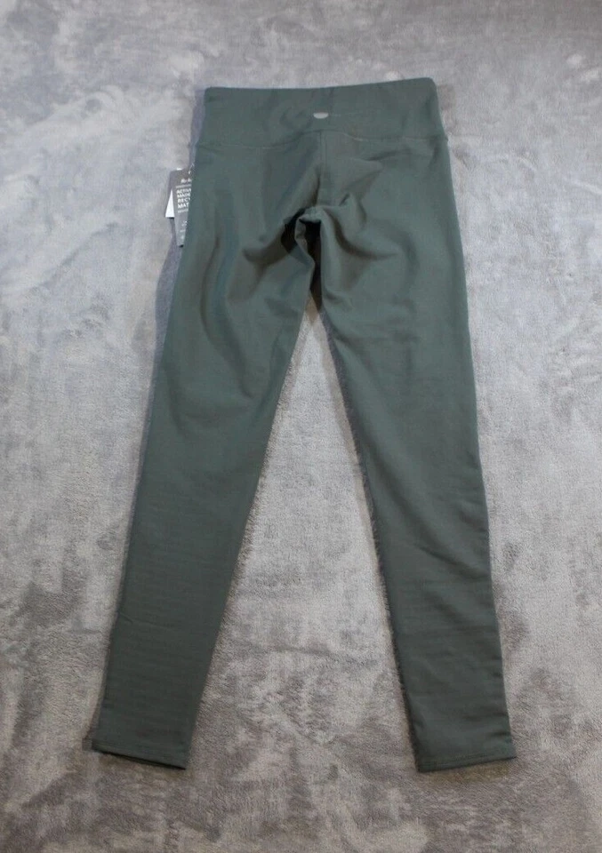 Leggings Threads 4 Thought Mujer Diaz Moto Verde Talla XXS Foto 4 de 4