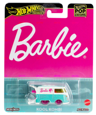 Hot Wheels 2024 Pop Culture Premium Barbie Kool Kombi Volkswagen