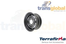 Military Style HD Wheel in Black for Land Rover Defender - TERRAFIRMA