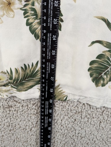 HULA HULA HAWAII Hawaiian Shirt Men's Short Sleeve Button Floral Men's 2XL - Picture 6 of 8